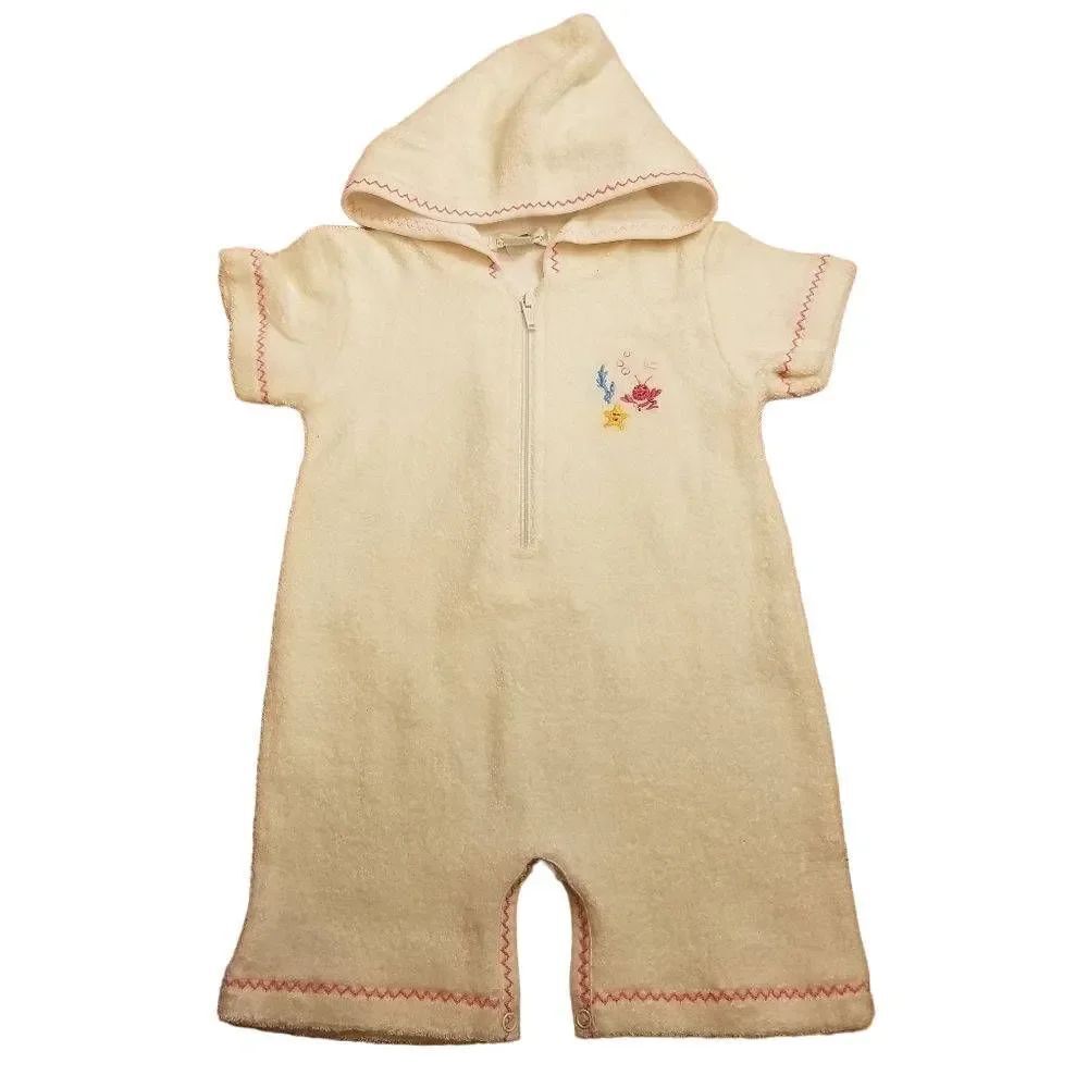 Leissy laissy terry cloth romper 3-6 months